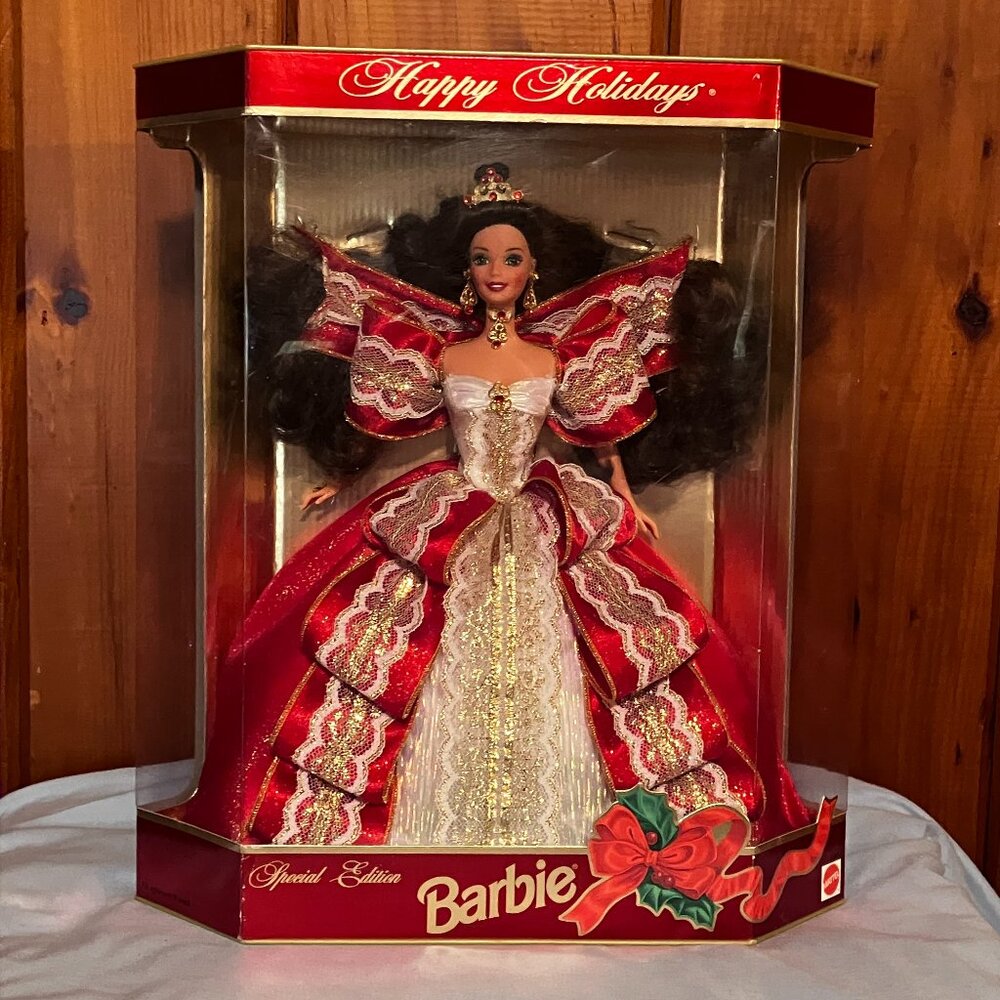 Happy Holidays Barbie 1997 NIB